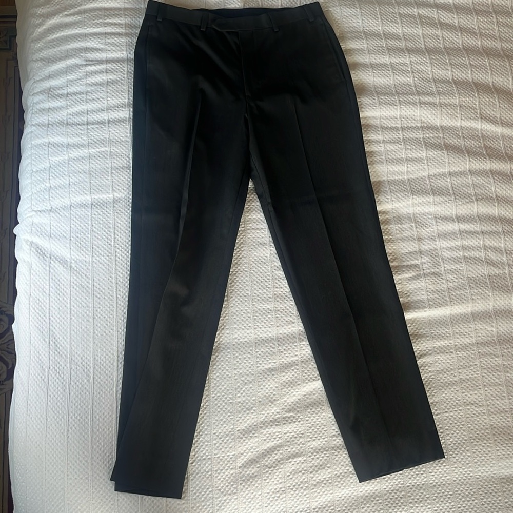 Brooks Brothers Dark charcoal 34x32 suit pants